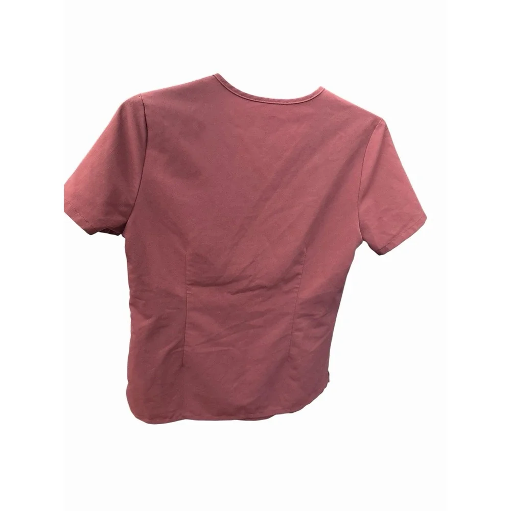Figs Scrub Set XS Women's Mauve Pink Nursing Medical Technical Two Piece #M4-4